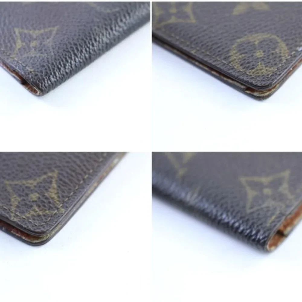 Louis Vuitton Monogram Long Bifold Check Wallet